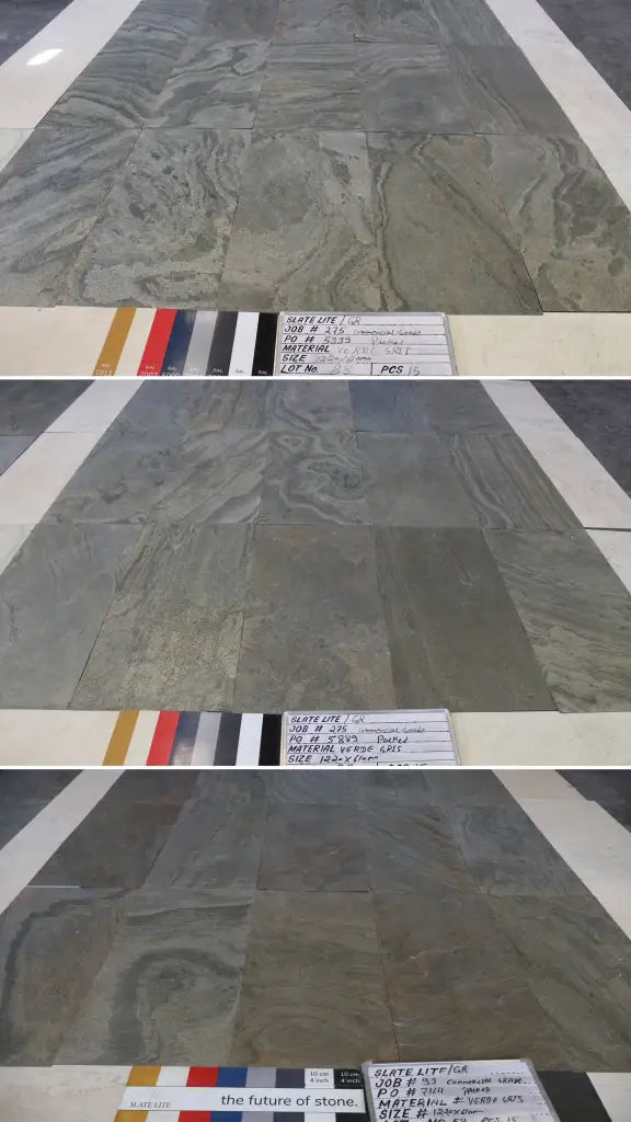 Slate-Lite Verde Gris 110 × 55 cm (partia mieszana)