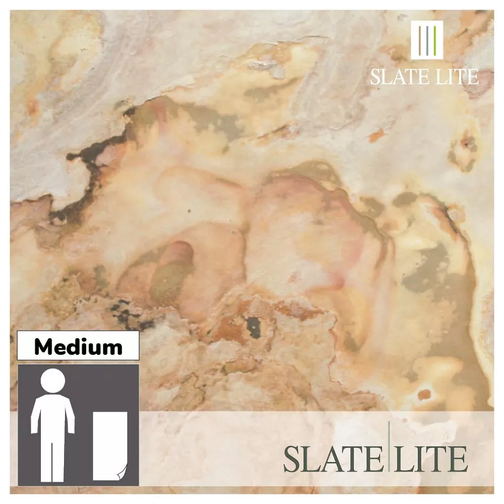 Slate Lite Falling Leaves 110x55 cm (mixed)